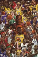 Plakaty - Basketball Superstars - plakat - miniaturka - grafika 1