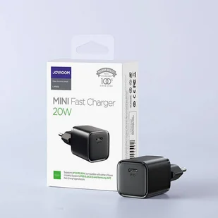 Joyroom szybka ładowarka sieciowa USB Typ C 20W Power Delivery Quick Charge 3.0 AFC czarna (L-P202) - Ładowarki do telefonów - miniaturka - grafika 12