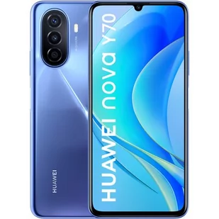 Huawei Nova Y70 4GB/128GB Dual Sim Niebieski - Telefony komórkowe - miniaturka - grafika 1