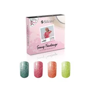 Lakiery hybrydowe - Silcare Sunny Fandango Zestaw hybryd 4 x 4.5g - miniaturka - grafika 1