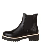 Botki damskie - Inselhauptstadt Sztyblety w kolorze czarnym - miniaturka - grafika 1