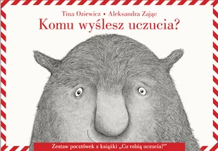 DWIE SIOSTRY Komu wyślesz uczucia$18. Zestaw pocztówek z książki Co robią uczucia$19 - Tina Oziewicz - Baśnie, bajki, legendy - miniaturka - grafika 1