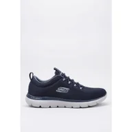 Buty trekkingowe męskie - Trampki Skechers Summits Louvin, Niebieski - miniaturka - grafika 1