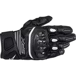 Rękawice motocyklowe Alpinestars Stella Sp X Air Carbon V2 Rękawiczki Black Antracyt, Czarny/Biały, M - Rękawice motocyklowe - miniaturka - grafika 1