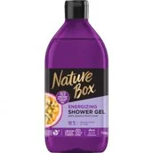 Kosmetyki do kąpieli - Nature Box żel pod prysznic Marakuja Oil 385ml - miniaturka - grafika 1