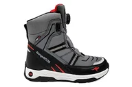 Śniegowce damskie - KangaROOS Męskie śniegowce K-mj Ron RTX Fx, Steel Grey Fiery Red, 37 eu - miniaturka - grafika 1