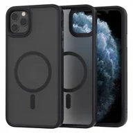 Etui i futerały do telefonów - Spacecase Etui Hybrid Mag iPhone 11 Pro black - miniaturka - grafika 1