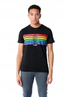 Koszulki męskie - WRANGLER PRIDE TEE BLACK W770D3100 S - miniaturka - grafika 1