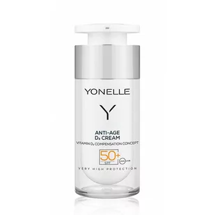 Yonelle Anti-Age przeciwzmarszczkowy krem D3 SPF 50+ 30ml - Kremy do twarzy - miniaturka - grafika 1