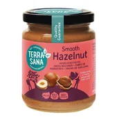 Słodkie kremy i masła - Terrasana Krem z orzechów laskowych prażonych 100% 250 g Bio - żywność - miniaturka - grafika 1