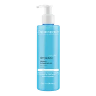 Żele do mycia twarzy - Dermedic Hydrain Kremowy Żel do mycia - miniaturka - grafika 1