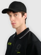 Czapki męskie - 4F Czapka z daszkiem męska 4F x Robert Lewandowski - czarna Uniwersalny - miniaturka - grafika 1