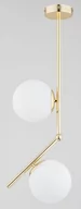 Lampy sufitowe - Liberty lampa wisząca 2-punktowa złota 62267 - miniaturka - grafika 1