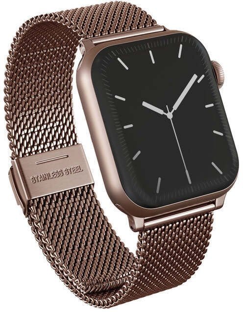 BURGA Metal Mesh Elegance for Apple Watch 42/44 mm rose gold