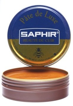 Pasta woskowa do skór Saphir Pate de Luxe 03. Jasny Brąz
