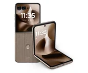 Telefony komórkowe - Motorola Razr 60 Ultra 5G 16/512GB Mountain Trail Brązowy Drewniany - miniaturka - grafika 1