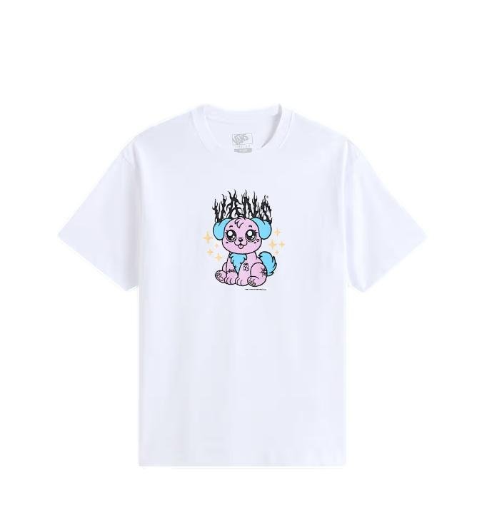 T-shirt Męski VANS Puppy Loose SS Tee White VN000W00WHT1 M