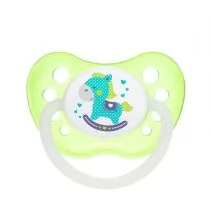 Canpol babies Babies, Toys, Smoczek uspokajający, anatomiczny, 6-18m, Zielony - Smoczki uspokajające - miniaturka - grafika 1