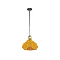 Lampy sufitowe - v-tac Oprawa Wisząca V-TAC Drewno Różowy Pastel Seria Pryzmat 320x270mm VT-7323 - miniaturka - grafika 1