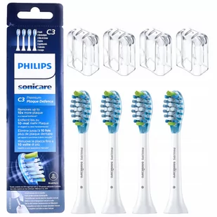 Philips Końcówki do Sonicare C3 Premium Plaque Defence HX9044/17 (4 szt.) - Końcówki do szczoteczek elektrycznych - miniaturka - grafika 3