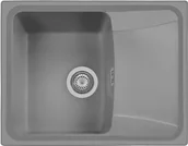 Zlewozmywaki - Zlew PLADOS HARMONY 61.10 TITANIUM METAL (szary metalik 42) (HR615042) - miniaturka - grafika 1