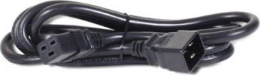 Kabel zasilający Bachmann BACHMANN Kabel zasilający IEC320/C19-C20 16A/250V złącze IEC, czarny, 0,5 m