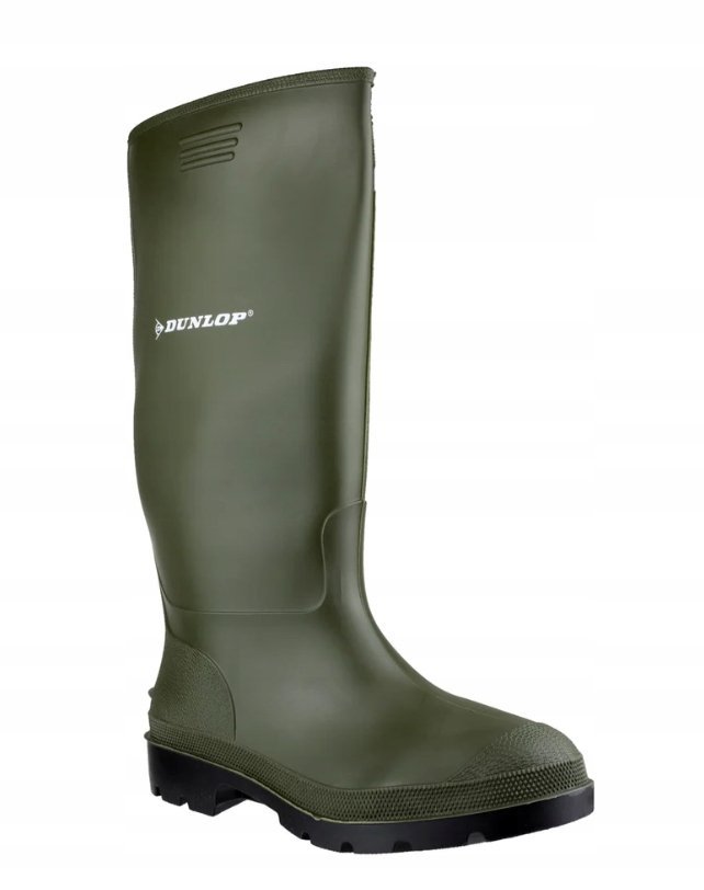 DUNLOP KALOSZE ZIELONE WSUWANE MĘSKIE 45 16CA