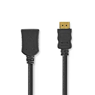 Nedis CVGL34096BK10 kabel HDMI 1 m HDMI Typu A (Standard) Czarny - Kable komputerowe i do monitorów - miniaturka - grafika 1