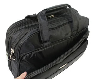 Torba Na Laptopa 16,5" Na Dokumenty Do Pracy Solidna Duża SIMON 602 43 x 32 x 18 [cm] - Torby męskie - miniaturka - grafika 9