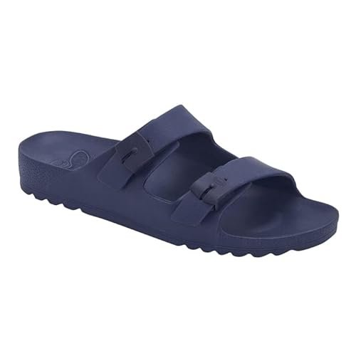 Lekarz Scholl Sandalia Bahia, Damskie Buty ortopedyczne, Navy Blue, 35 EU