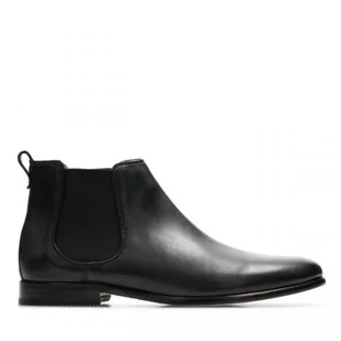 Form Chelsea [black leather] - rozmiar 44 - Botki męskie - miniaturka - grafika 1