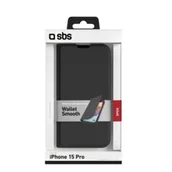 Etui i futerały do telefonów - SBS Book Wallet Lite etui na iPhone 15 Pro - miniaturka - grafika 1