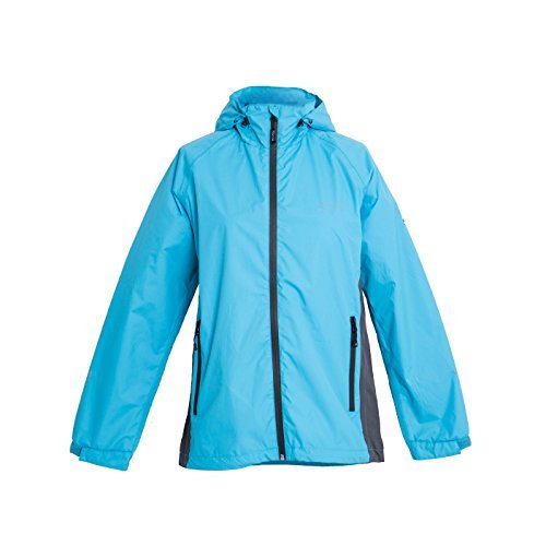 DEPROC-Active Deproc New Cayley Ladies damska kurtka przeciwdeszczowa i outdoorowa niebieski lightblue-anthracite 42