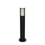 Lampy ogrodowe - QAZQA Design buiten paaltje zwart 50 cm IP44 - Boris - miniaturka - grafika 1