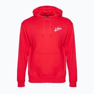 Bluza męska Vans Dettori Loose Pullover racing red/marshmallow - Bluzy męskie - miniaturka - grafika 1