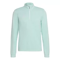 Bluzy męskie - adidas bluza męska, przezroczysty miętowy, L - miniaturka - grafika 1