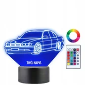 Lampy stojące - Lampka Nocna 3D LED BMW E36 Samochód Auto Prezent - miniaturka - grafika 1