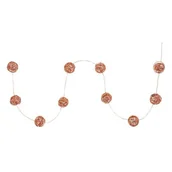 Oświetlenie świąteczne - Retlux RXL 237 Kula miedziana 10LED WW TM - miniaturka - grafika 1