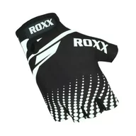 Rękawiczki rowerowe - Rękawiczki rowerowe Roxx Cycling Gloves Gel Padded | CZARNO-BIAŁE XXL - miniaturka - grafika 1