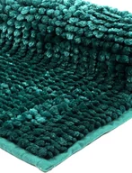 Dywaniki łazienkowe - Dywanik Łazienkowy Chenille Miękki Do Prania 40X60 Antypoślizgowy Z Połyskiem Butelkowa Zieleń - miniaturka - grafika 1