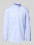 Koszule męskie - Koszula biznesowa o kroju regular fit z kołnierzykiem typu kent - miniaturka - grafika 1