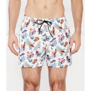 BOSS BLACK Szorty kąpielowe | Regular Fit - Kąpielówki męskie - miniaturka - grafika 1