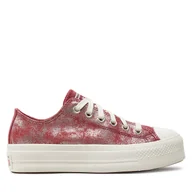 Trampki damskie - Trampki Converse Chuck Taylor All Star Lift A11634C Różowy - miniaturka - grafika 1