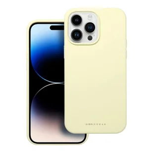 Futerał Roar Cloud-Skin - do iPhone 14 Pro Max Jasnożółty - Etui i futerały do telefonów - miniaturka - grafika 1