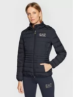 Kurtki damskie - EA7 Emporio Armani Kurtka puchowa 8NTB23 TNF8Z 0540 Granatowy Regular Fit - miniaturka - grafika 1