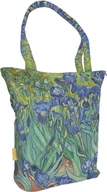 Torby i wózki na zakupy - Torba na ramię shopper Irysy Vincent Van Gogh - miniaturka - grafika 1