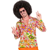 Koszule męskie - Widmann - Koszula męska 60s, hippie, reggae, flower power, disco fever, Schlagermove - miniaturka - grafika 1