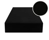 Prześcieradła - Prześcieradło Z Gumką 200X220 Jersey Czarny - miniaturka - grafika 1