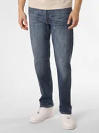 Spodnie męskie - Jack & Jones Dżinsy - Chris Mężczyźni Bawełna niebieski jednolity, 38-32 - miniaturka - grafika 1