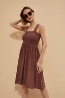 Sukienki - Sukienka z wiskozy-XXL - miniaturka - grafika 1